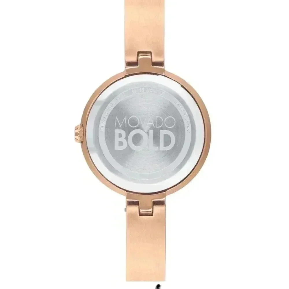 MOVADO BOLD Women's Stainless Steel Mother of Pearl watch.